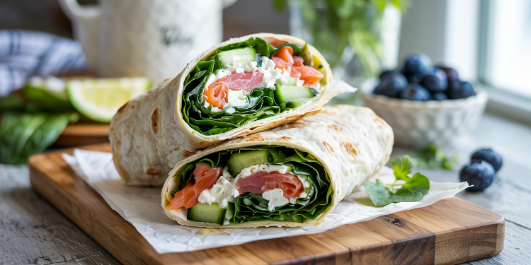 Cottage Cheese Wraps