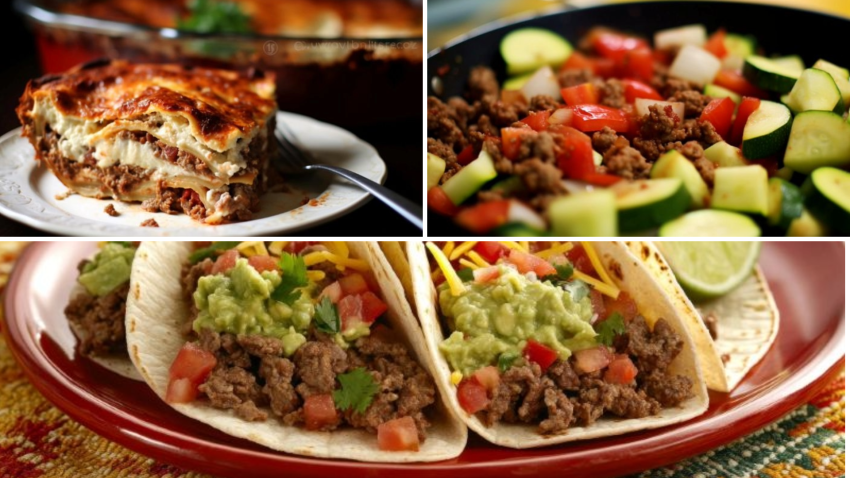 Easy Weeknight Meals to Cook with Ground Beef for the Whole Family