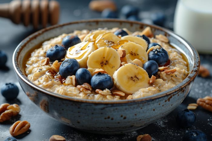 Oatmeal with Fruits and Nuts: The Perfect Start to Your Day